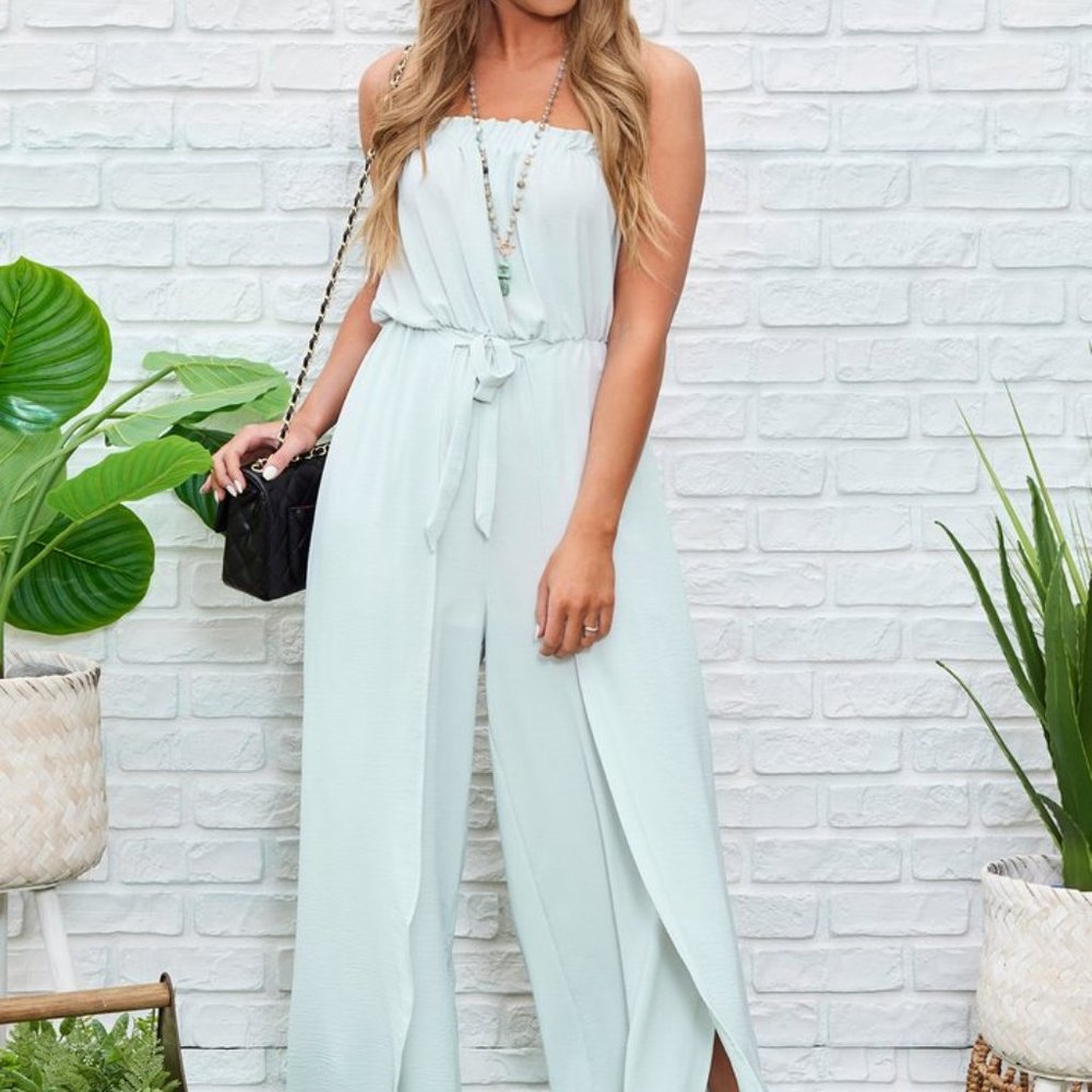 Light Sage Jumpsuit